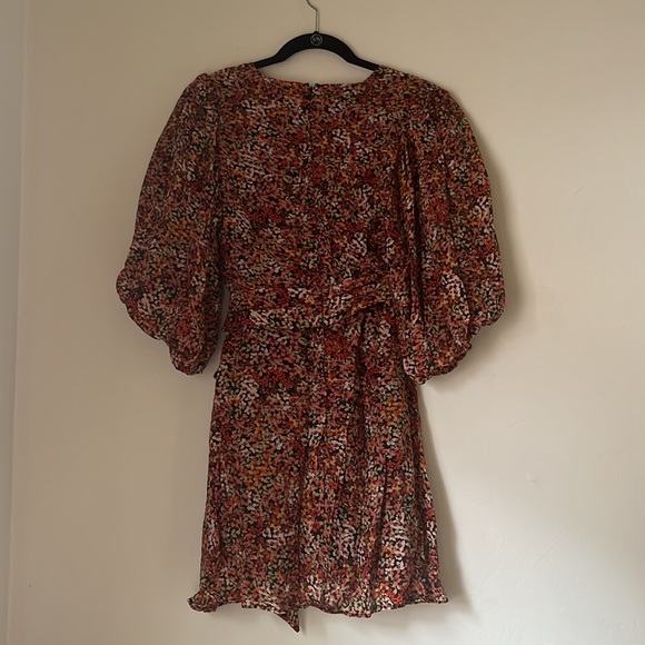 MINKPINK Gabae Wrap Floral Minidress - Picture 3 of 5